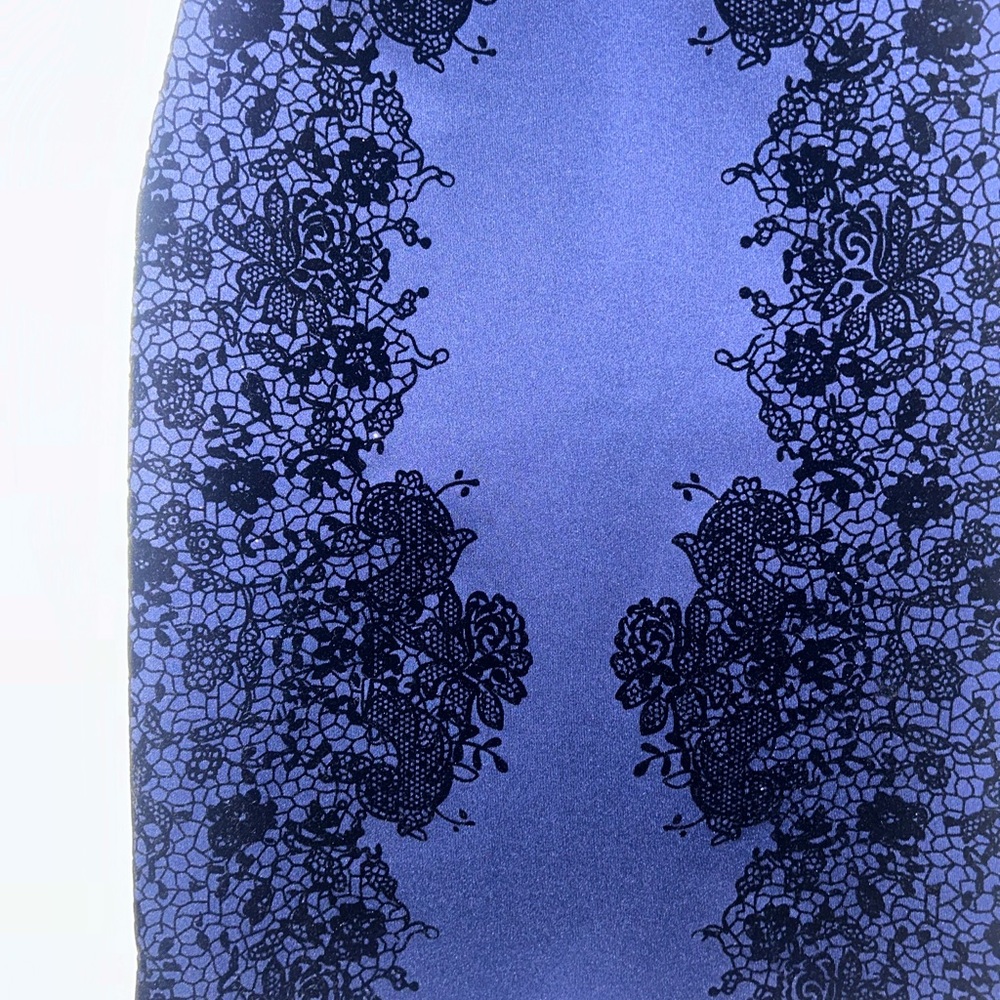Velvet Lace Bodycon Dress